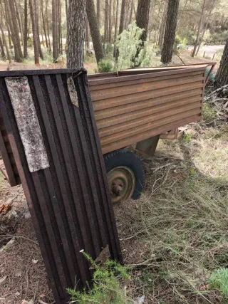 Remolque pasquali, para restaurar.