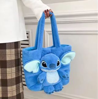 Bolso Stitch azul