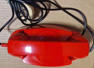 Telefono Lillo vintage rosso SIP solo ricevente