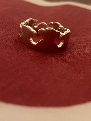 Anillo Tous plata