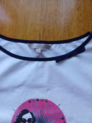 Camiseta Yera blanca XL - sin mangas