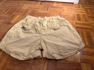 Shorts mujer beige -talla única