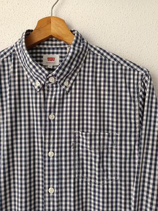 Camisa Levis Cuadros Hombre Talla S