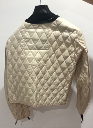 Chaqueta cuero marrón