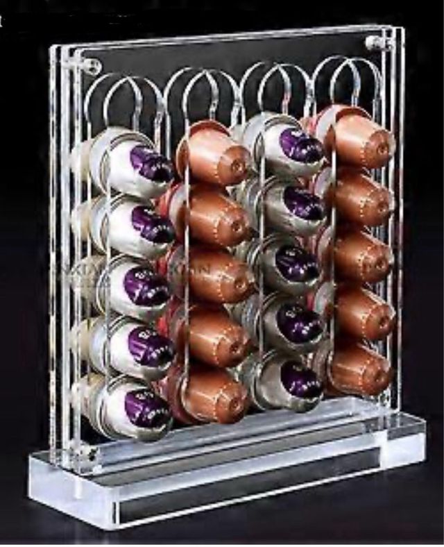 Porta cialde Nespresso in acrilico