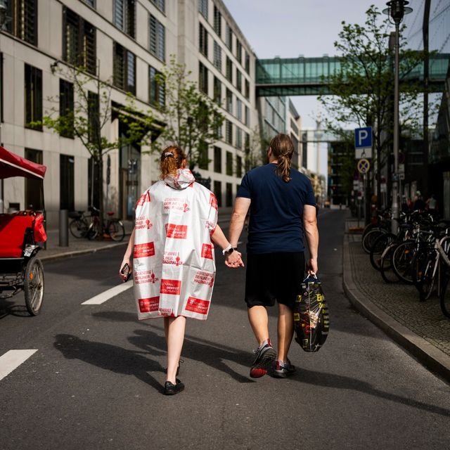 Media Maratón de Berlin - Poncho