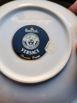 Cenicero Versace - Plato Porcelana
