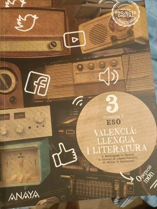 Valencià: llengua i literatura 3.
