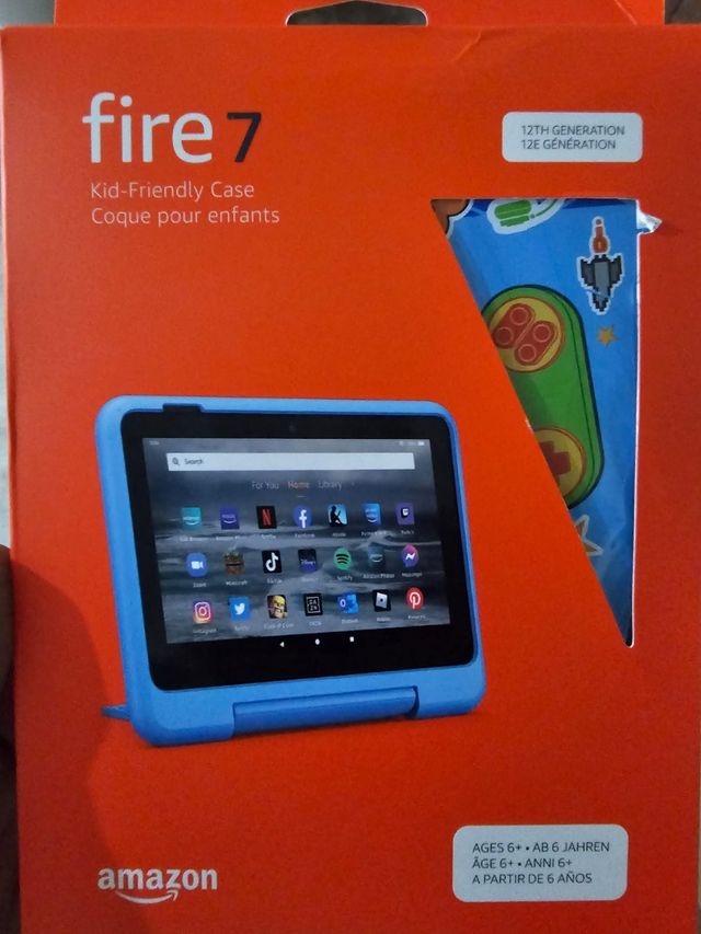 Funda Amazon Fire 7 Kids Edition - Azul