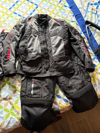 Traje moto Adventure - Negro/Gris MARCA BELA!!