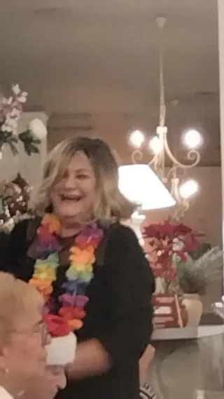 Peluca mujer,  beige y  rubio dorado