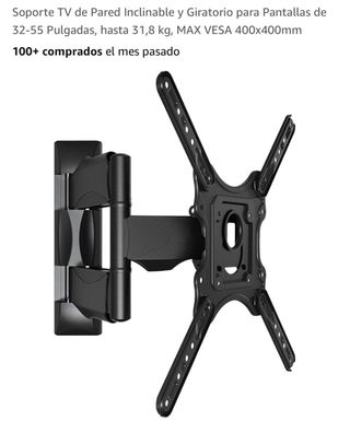 Soporte TV Pared 32-55" Inclinable