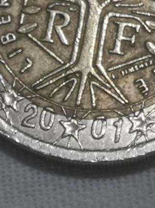 Moneda 2€ Francia - Árbol de la Vida 2001