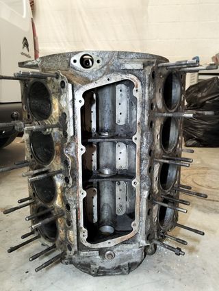 Bloque motor Rolls Royce