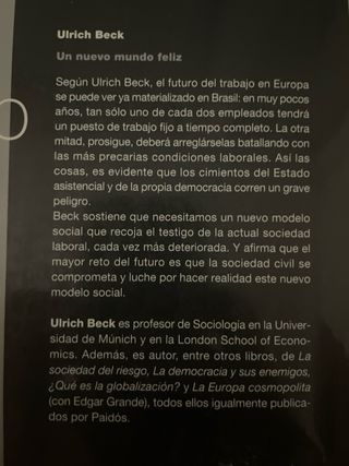 Un nuevo mundo feliz: La precariedad del trabaj...