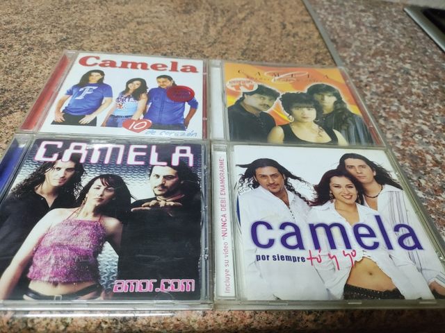 4 CDs Camela - Música latina