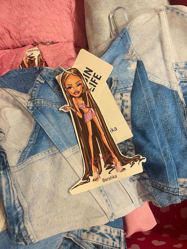 Top Ropa Bershka Bad Gyal Top Bershka Bad Gyal Vaquero De Segunda