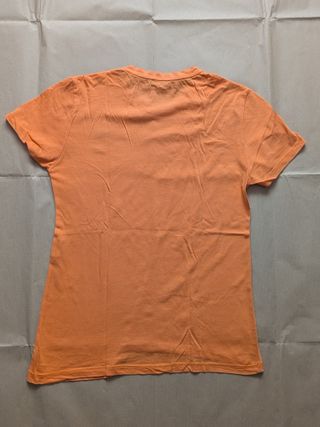 Polo a righe & T-shirt arancione