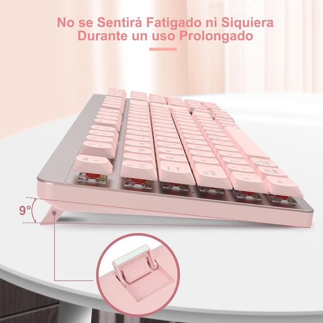 NUEVO Teclado Mecánico y Ratón Inalámbricos FA98