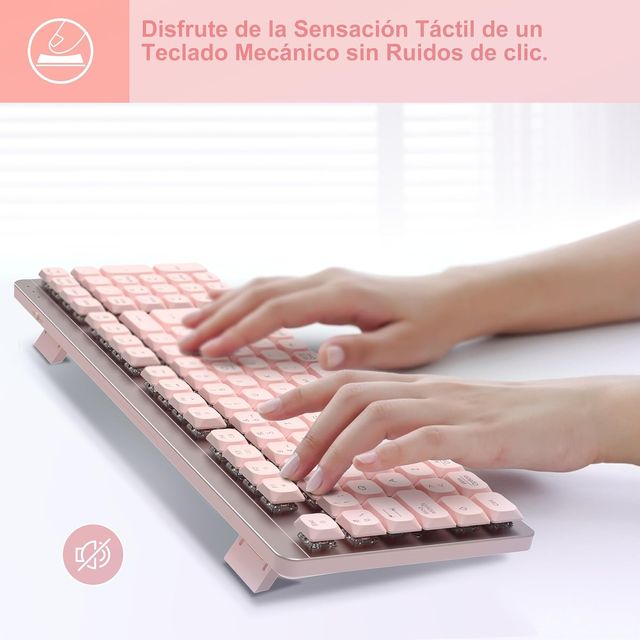 NUEVO Teclado Mecánico y Ratón Inalámbricos FA98