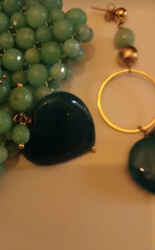 Joyas Ágatas: Pendientes y Brazalete