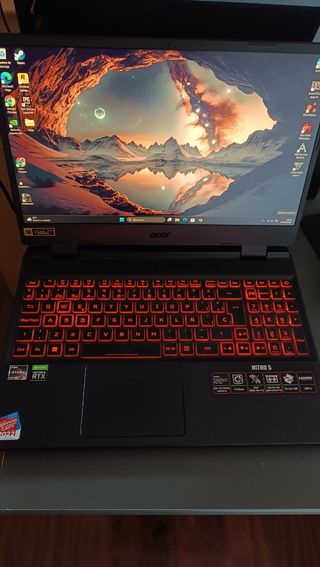 Portátil Gaming Acer Nitro 5 W11 Pro RTX 3050ti