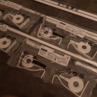 Barra Cortina IRJA IKEA 140cm - Blanca