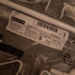 Barra Cortina IRJA IKEA 140cm - Blanca