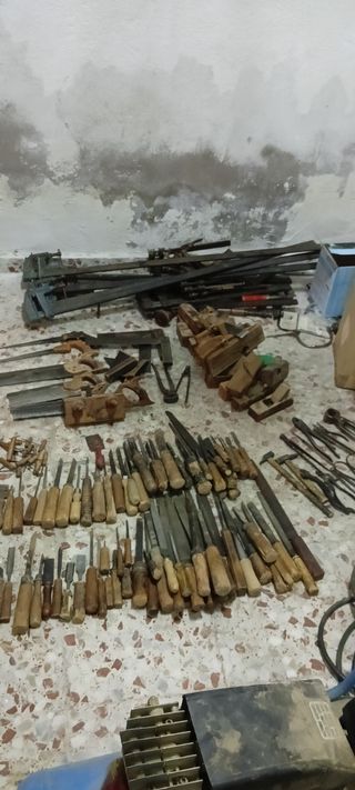Gran Lote herramientas carpintero