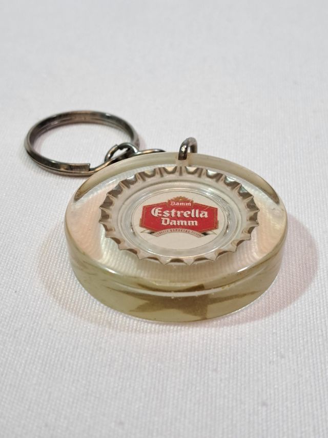 Llaveros Estrella Damm cerveza