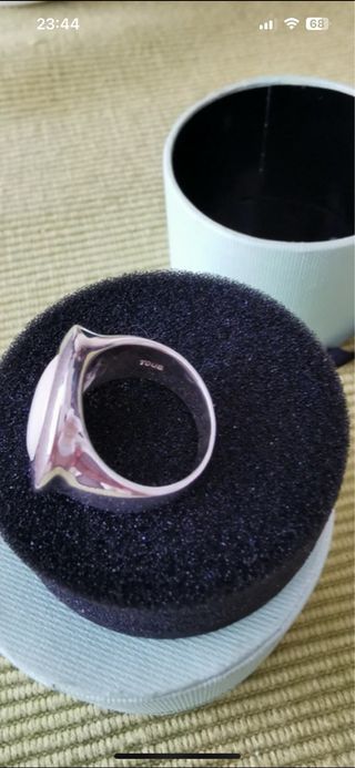 Anillo Tous plata & nácar