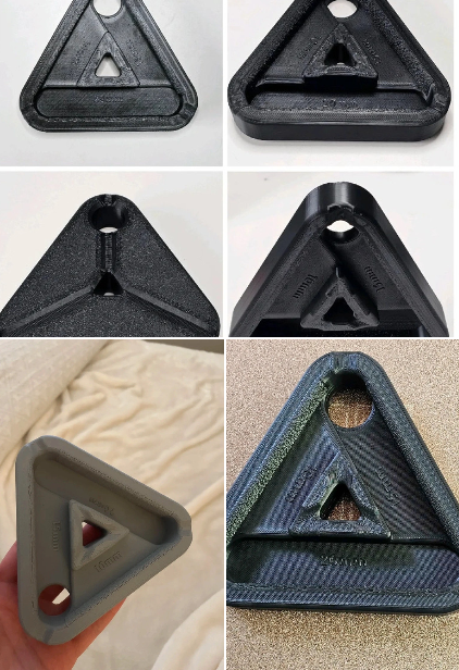 Hangboard escalada triangular 3D