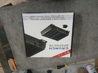 Crunch GPX750.1D Amplificador Mono