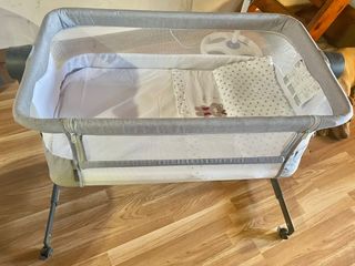 Minicuna bebé - Gris