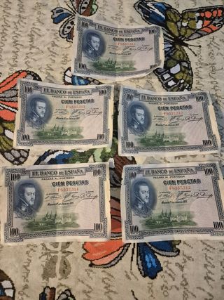 Billetes 100 Pesetas España
