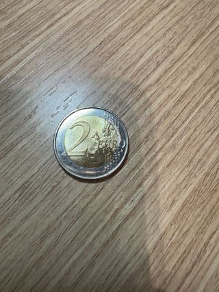 Moneda 2 Euros Francia UNICEF 75 Aniversario