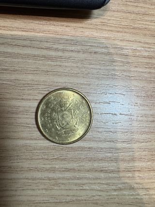Moneda 50 céntimos Vaticano 2017