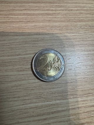 Moneda 2 euros conmemorativa UEFA EURO Francia