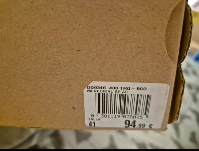 Zapatillas Nike Jr. ligera azules