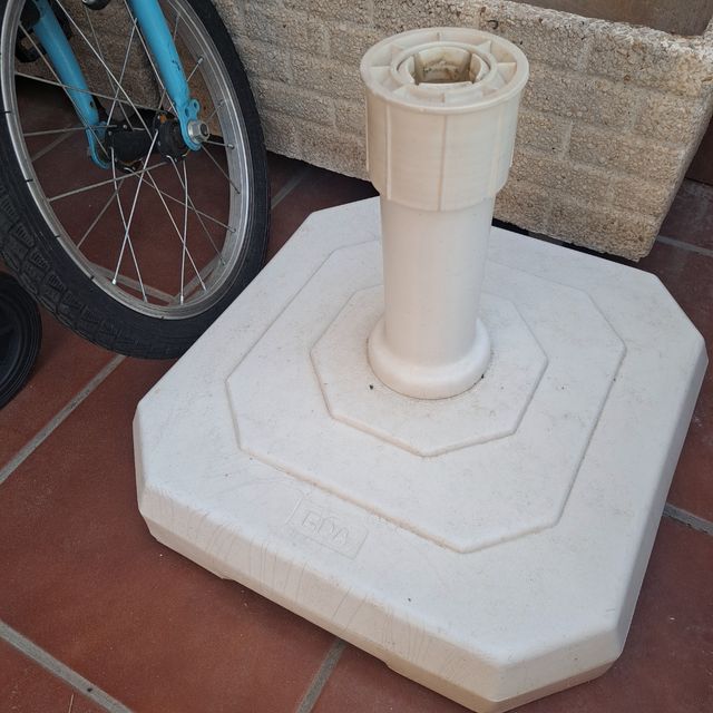 Base Parasol Cemento/piedra