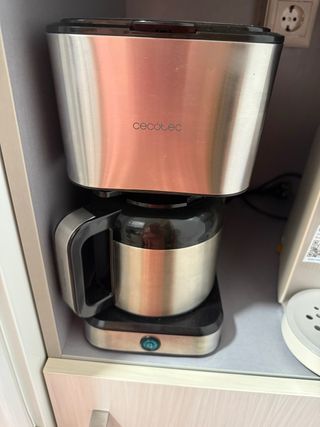 Cafetera Cecotec acero inoxidable