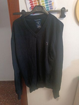 Jersey Gant azul marino - Talla L