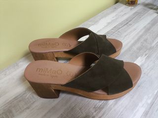 Zapatos miMao (Mimao) - Verde Oliva