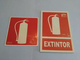 Carteles señalizadores de extintor Incendio