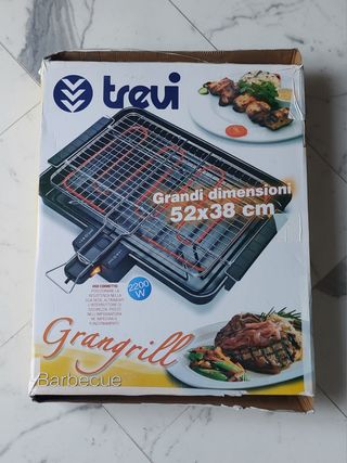 Barbecue Trevi grangrill piastra griglia elettrica
