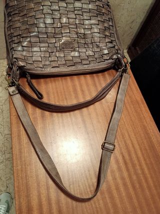 Bolso Bayside piel marrón