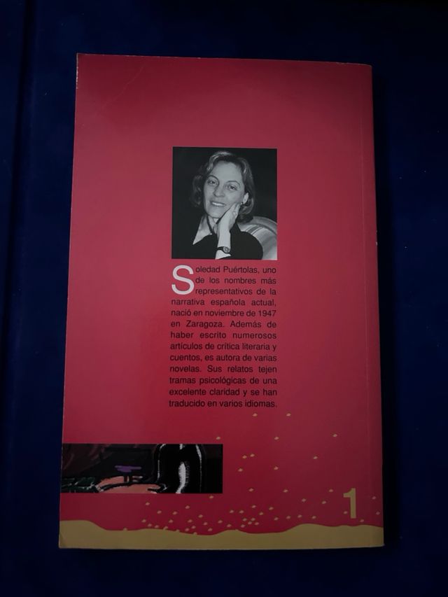 SOLEDAD PUÉRTOLAS
A la hora en que cierran los bar