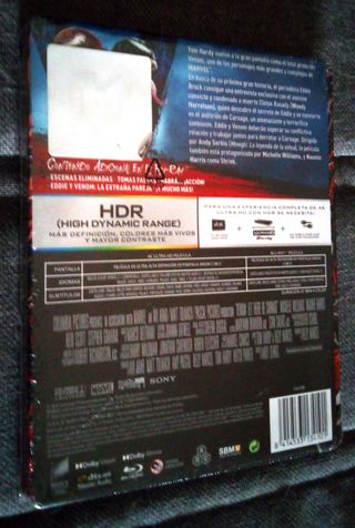 Steelbook Venom: Habrá Matanza 4K UHD