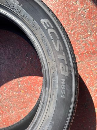 2 Neumáticos Kumho 215/55R18 95H