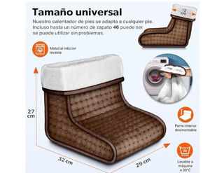 Calienta Pies Eléctrico 100W